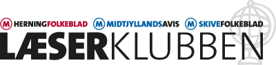 Logo: Læserklubben, en del af Mediehusene Midtjylland